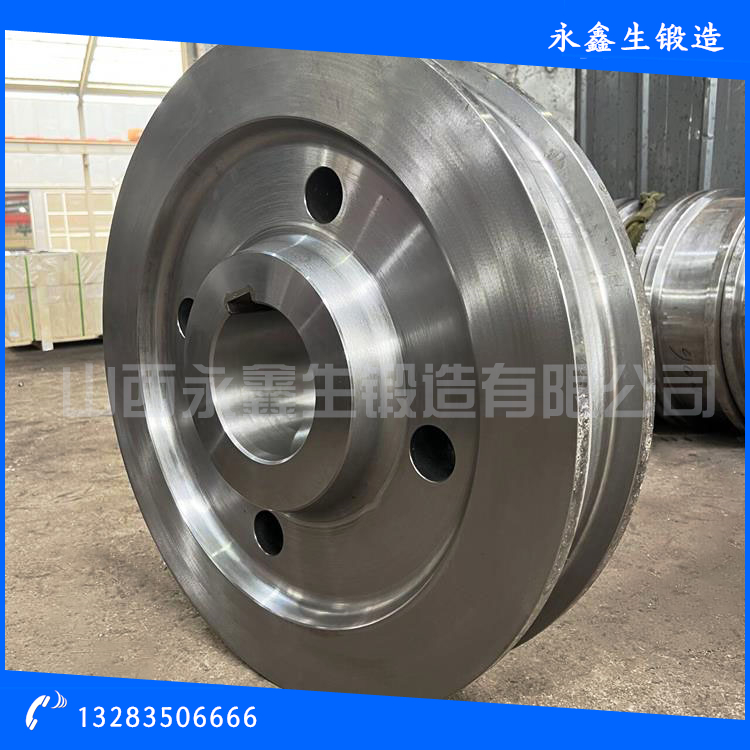 渣罐傾翻車車輪鍛件