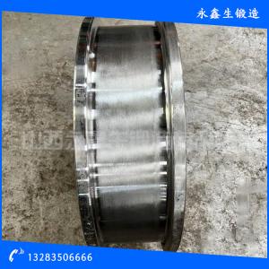 鋼水罐回轉車車輪鍛件