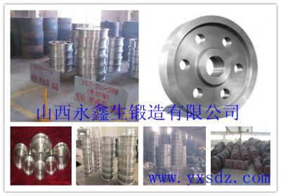 跨運車輪 山西永鑫生鍛造 港口機械集裝箱跨運車輪鍛件